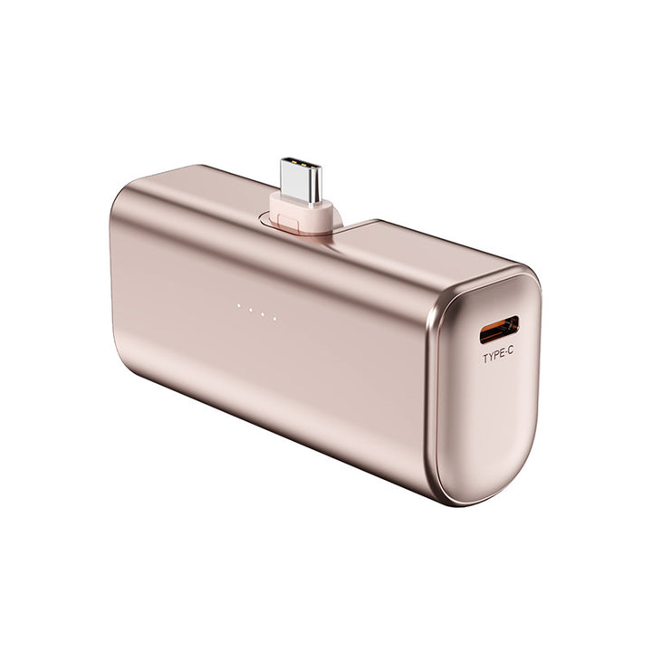 Bærbar powerbank med integrert type-C kontakt og LED-skjerm Skanto