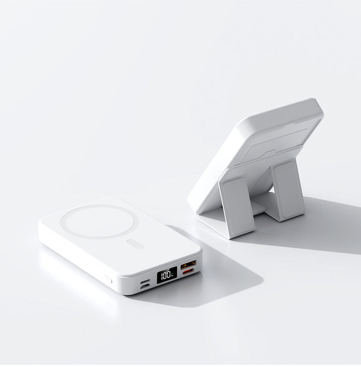 Bærbar Magsafe Powerbank med integrert hurtigladefunksjon Skanto