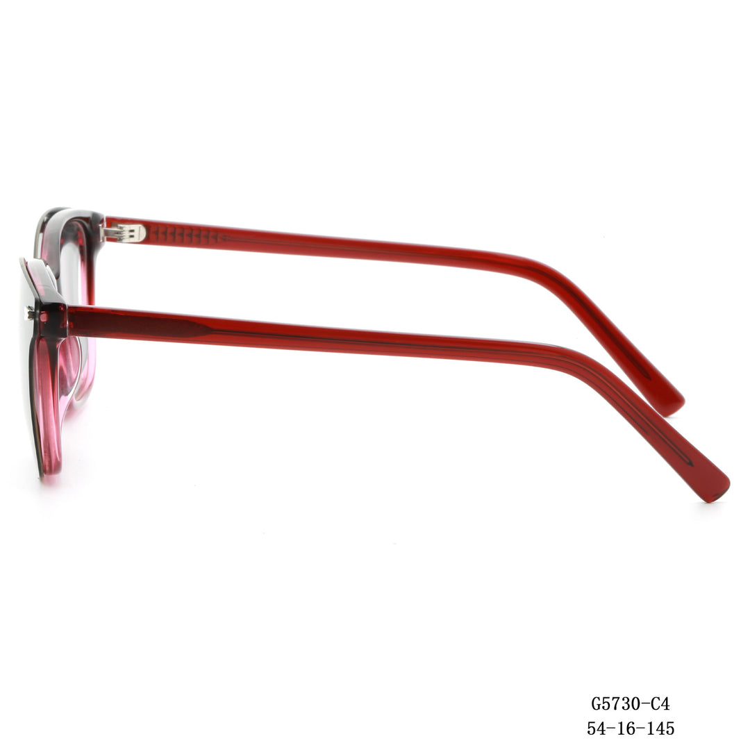 Dame solbrille i moteriktig dual-design Skanto