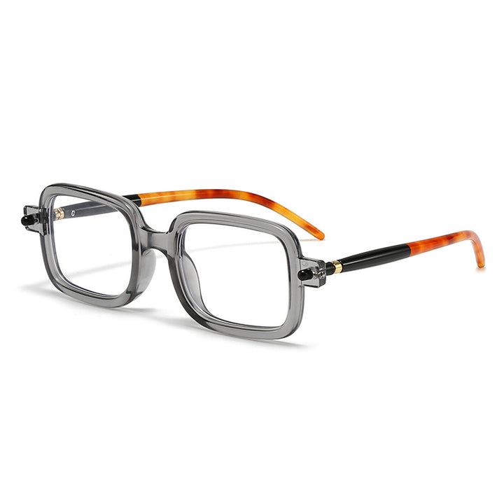 Dame moteriktig kvadratisk brille med stilige detaljer Skanto