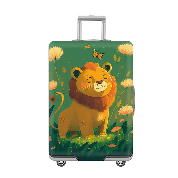 Cartoon Cat Design Hard Shell Luggage Skanto