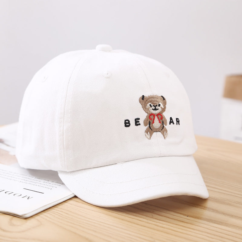 Kvinne Søt Bamse-Brodert Baseball Cap Skanto