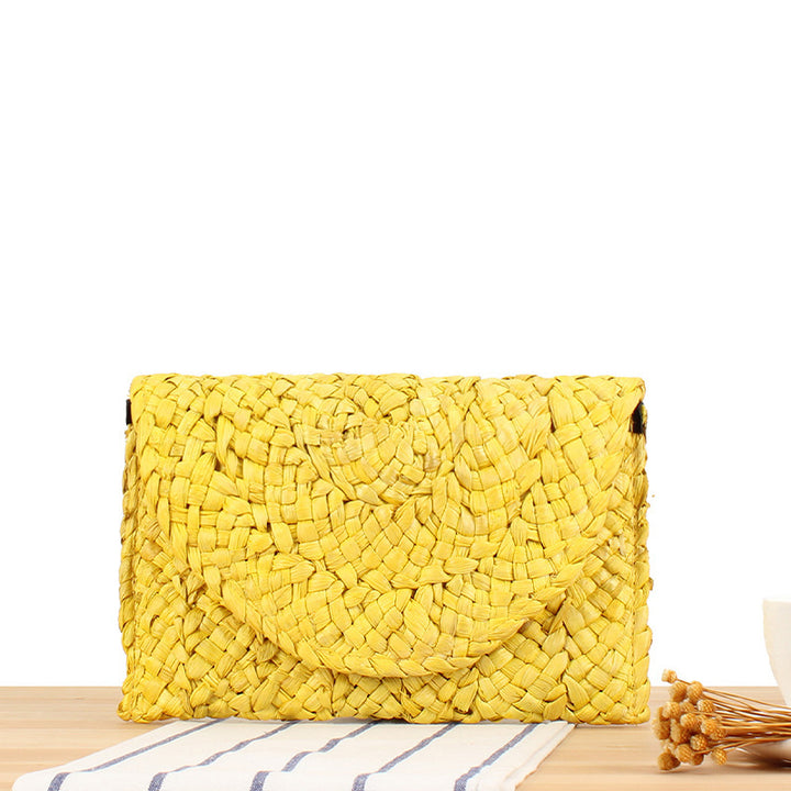 Handwoven Basket Clutch Skanto
