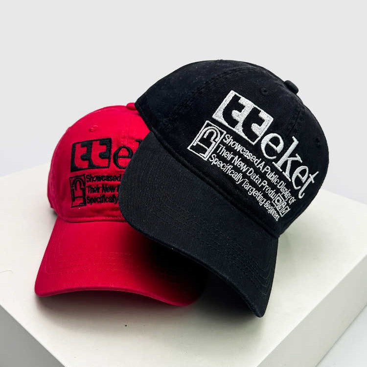 Herre Justerbar Statement Baseball Cap Skanto
