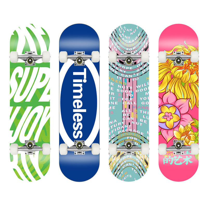 Dekorativ Skateboard Deck Skanto