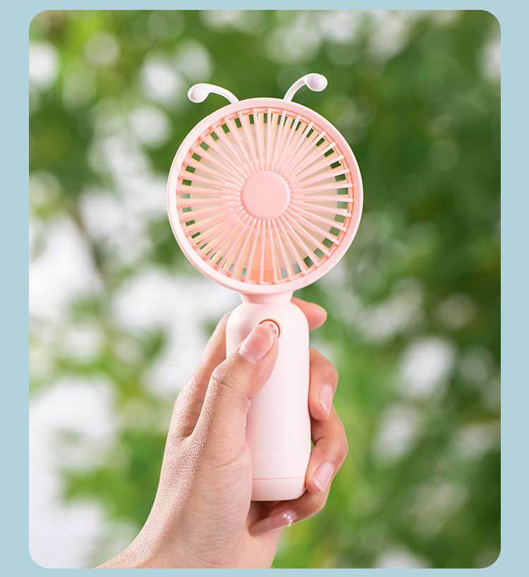 Dame portable håndholdt vifte i dyredesign Skanto