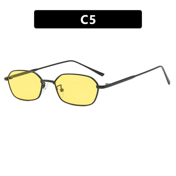Women's geometric sunglasses in minimalist design Skanto