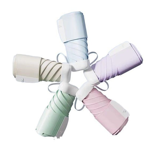 Kvinnes Foldbar Vindskjerm Paraply med Innovativt Design Skanto