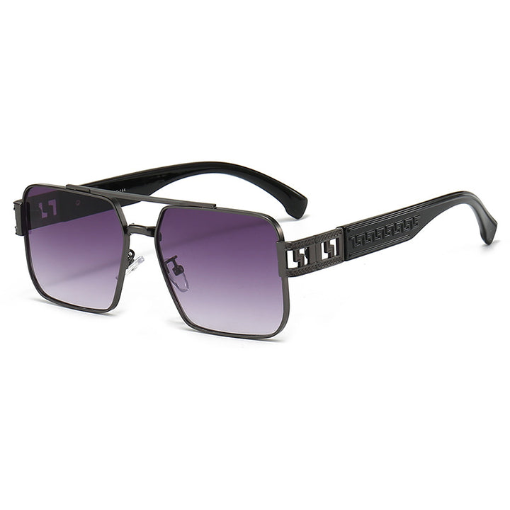 Dame kvadratisk solbrille med ergonomisk ramme og UV-beskyttelse Skanto