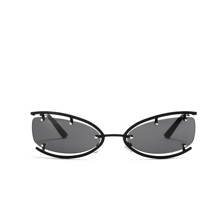Dame moterik solbrille med unik ramme konstruksjon Skanto