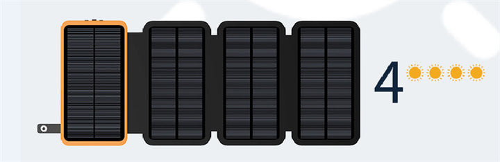 Solar-Powerbank med Høy Kapasitet Skanto