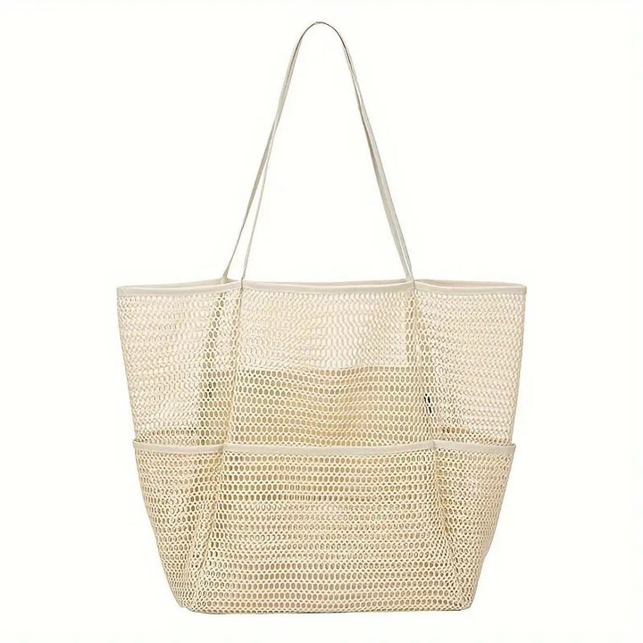 Damer praktisk nett shoppingbag Skanto