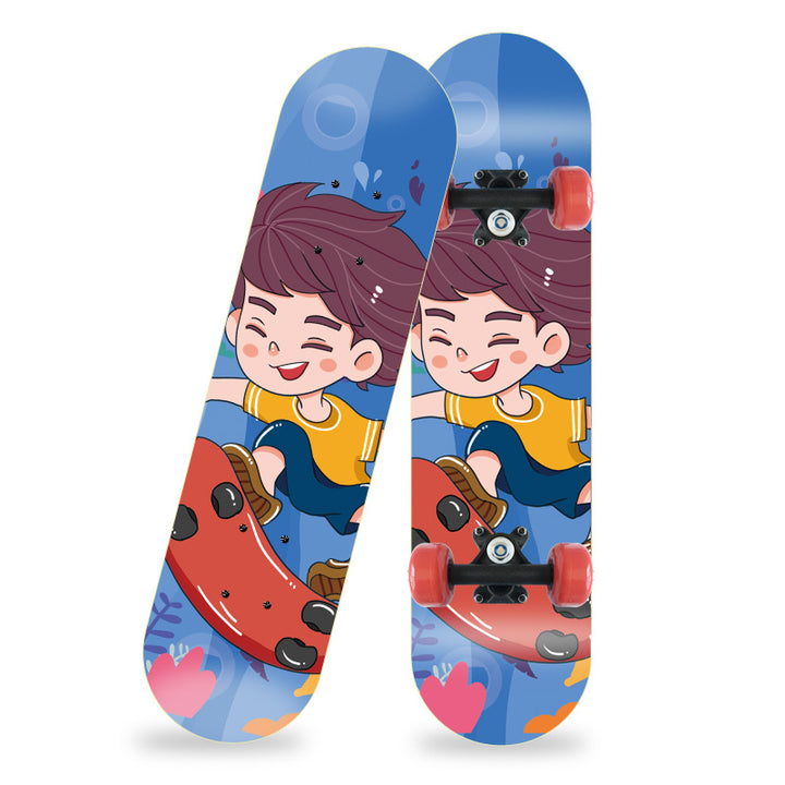 Cartoon-Inspirert Mini Skateboard Skanto