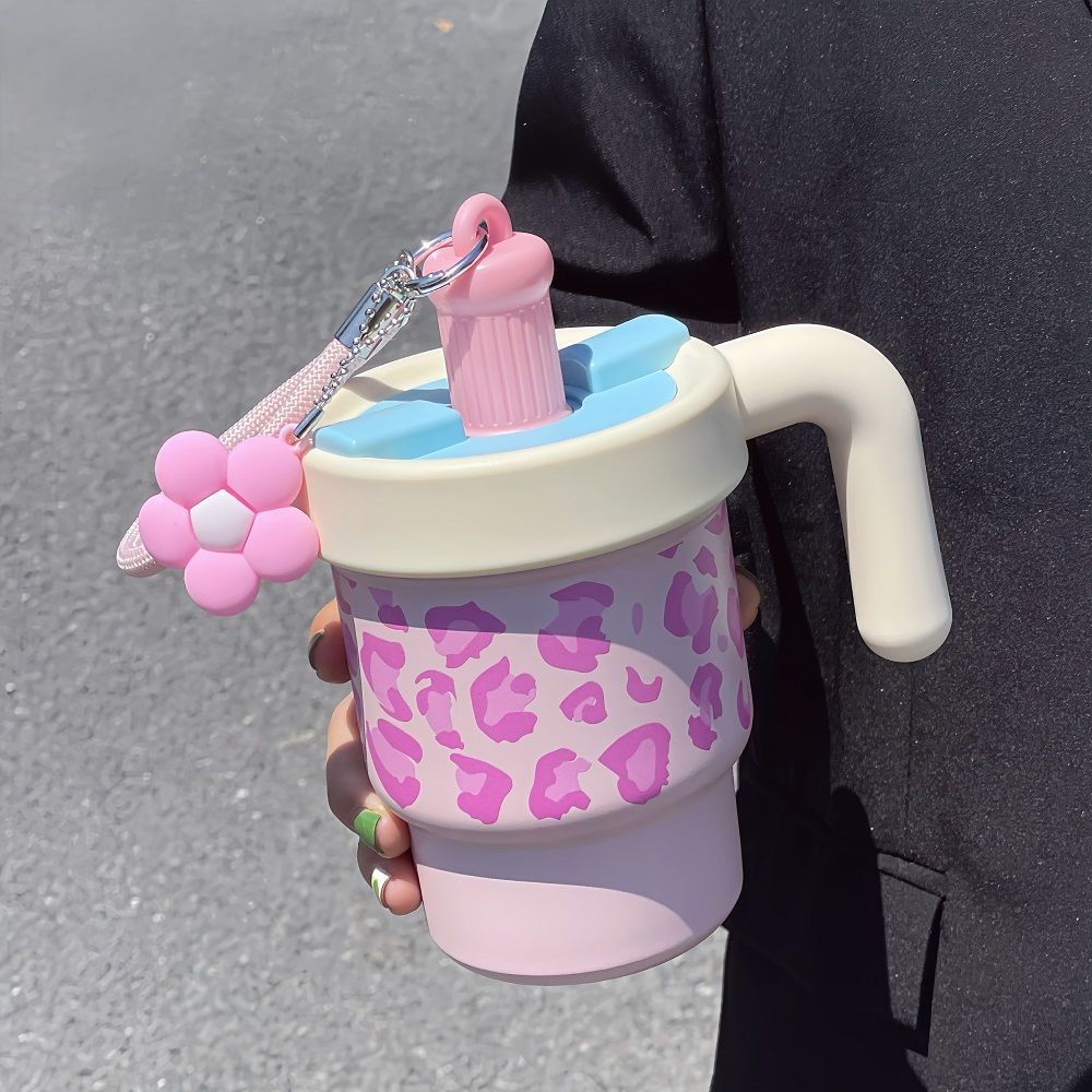 Damen Isolierbecher mit kreativem Handgriff und tierischem Design Skanto