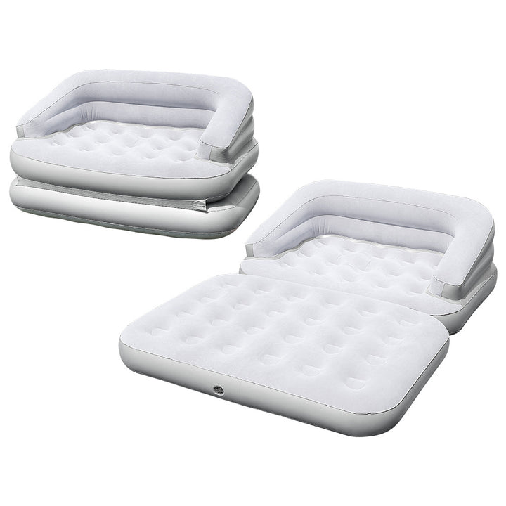 Kvinner Multifunksjonell Oppblåsbar Sofa Seng Skanto