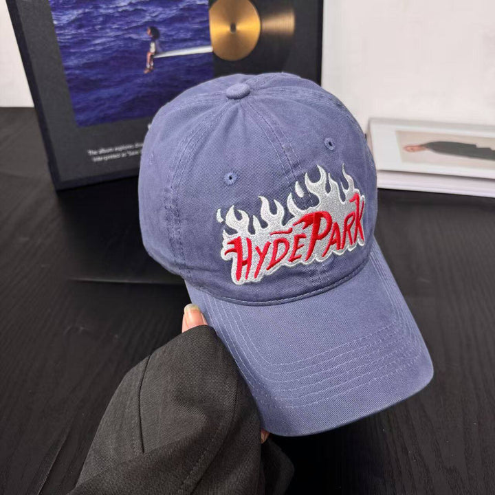 Menns Brodert Grafisk Caps Skanto