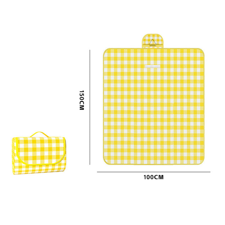 Picnic blanket with water-repellent underside Skanto