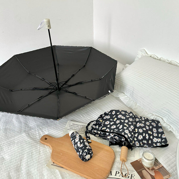 Dame Faltbar Handleveske med sjarmerende blomstedesign Skanto