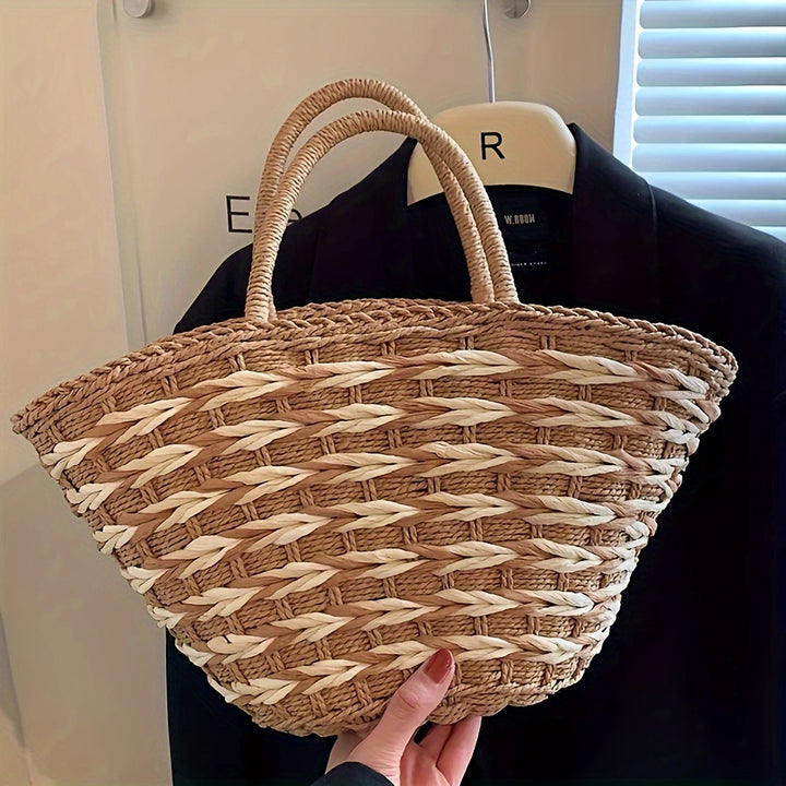 Elegant Håndflettet Handleveske Skanto