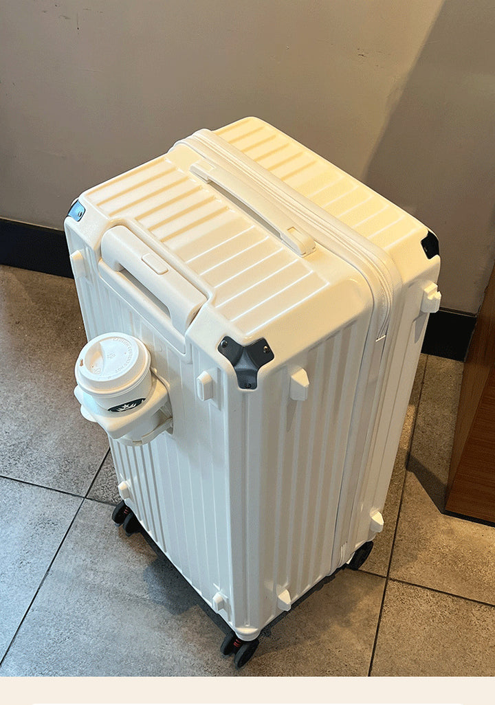 Unisex Multi-Funksjonell Hard Shell Bagasje med Drikkeholder Skanto