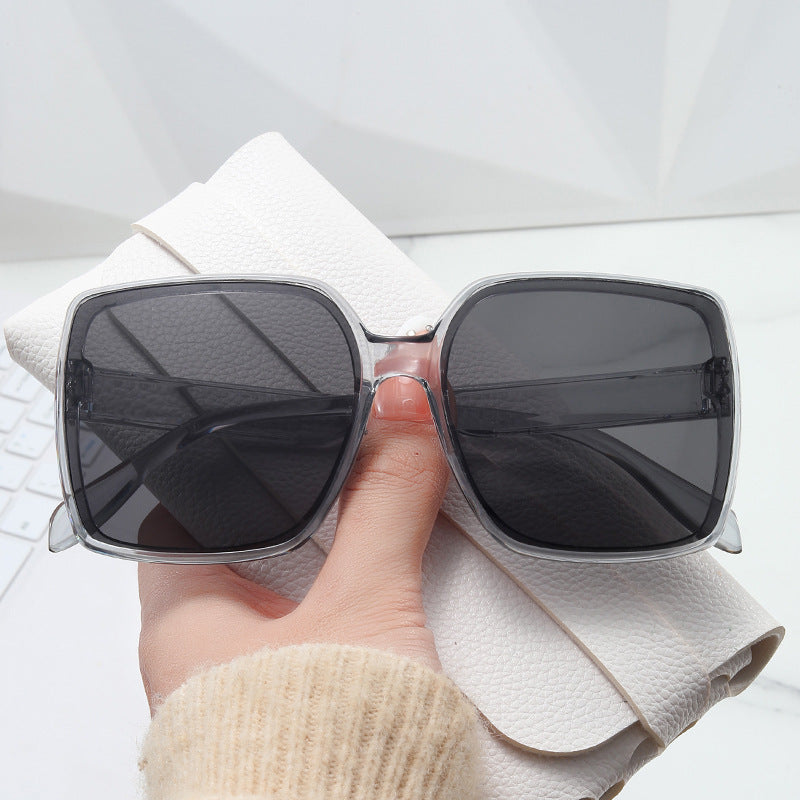 Dame oversized solbriller i moderne skilpadde-design Skanto