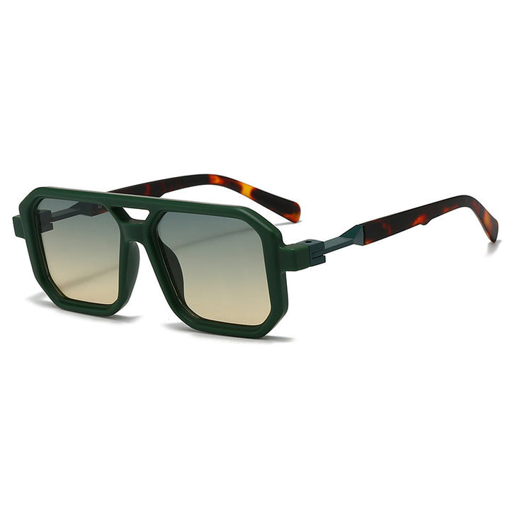 Dame stilige oversized solbriller med geometrisk ramme Skanto