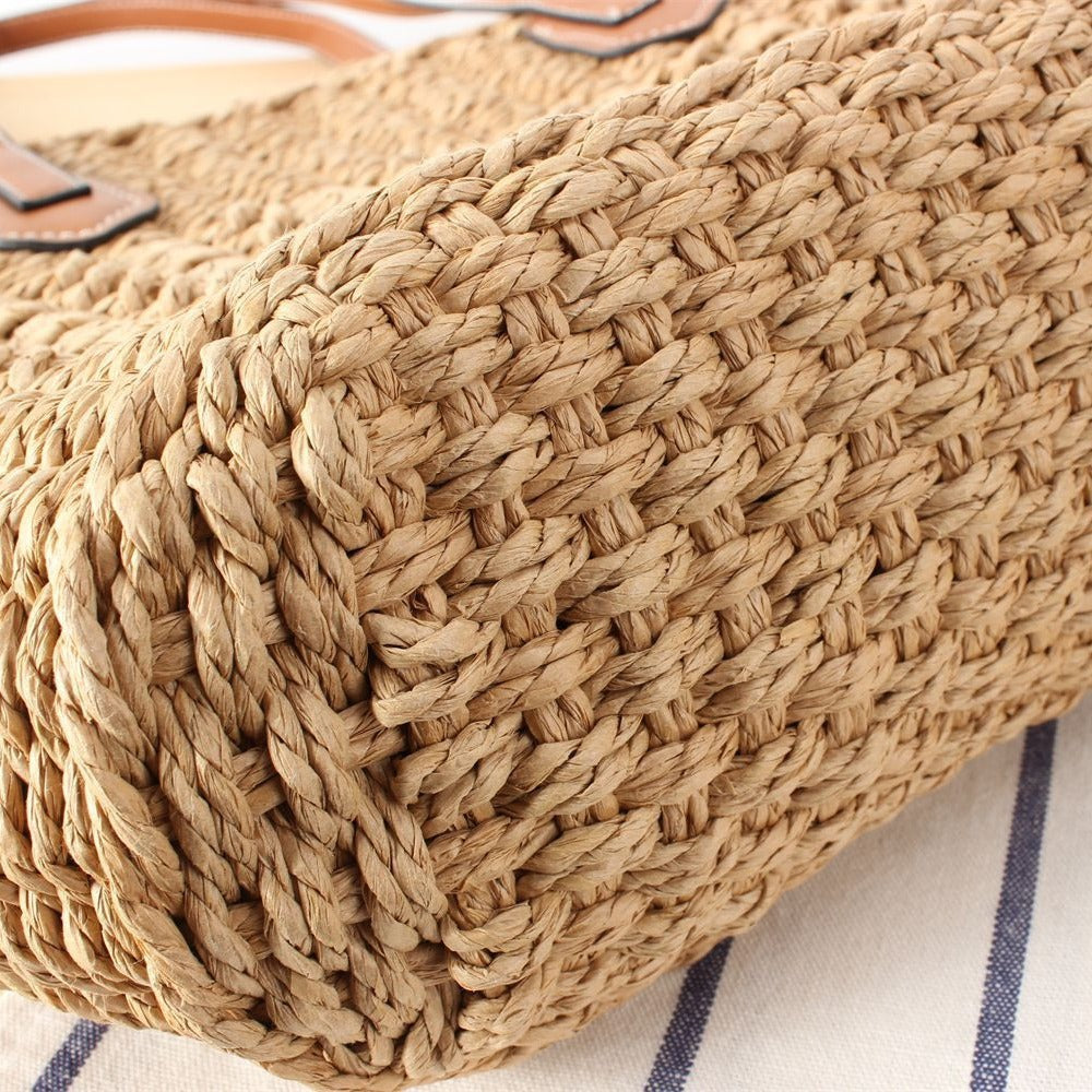 Handbag with Braided Design Skanto