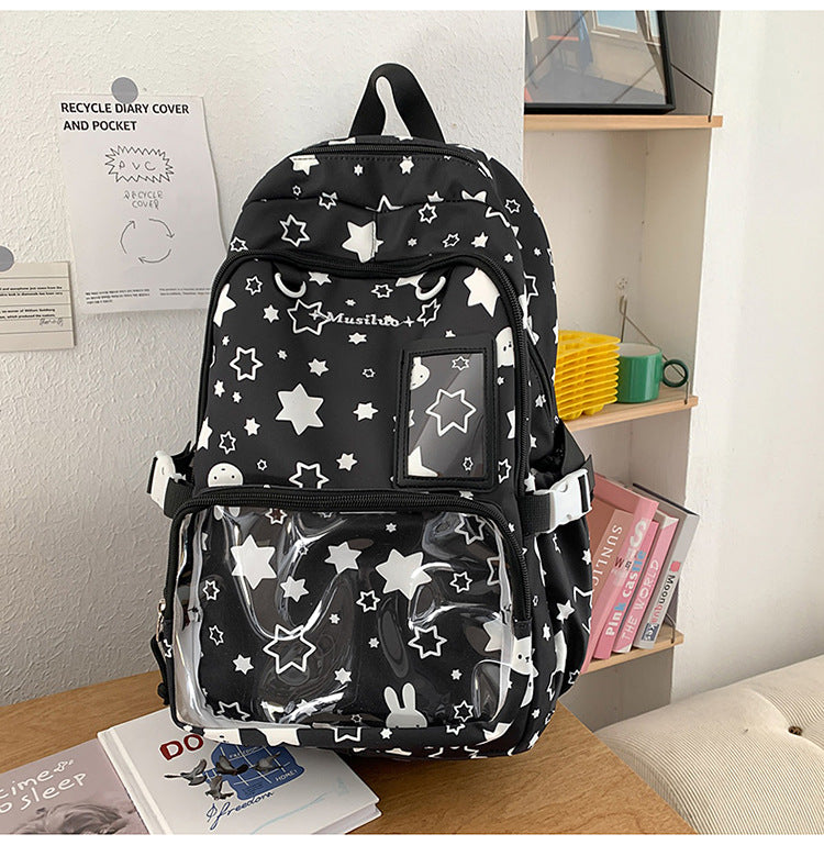 Søt karakterinspirert skoleveske
