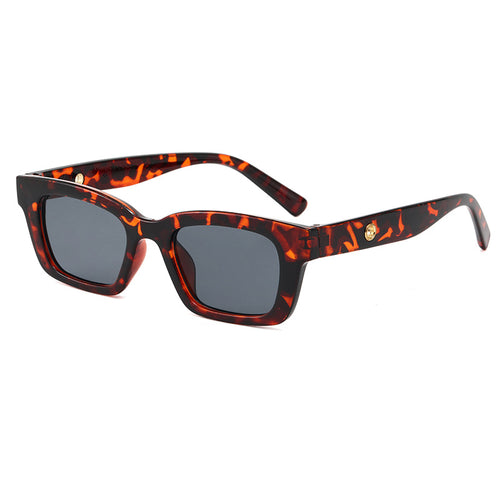 Damen Modische Solbrille i trendy skilpadde-design Skanto