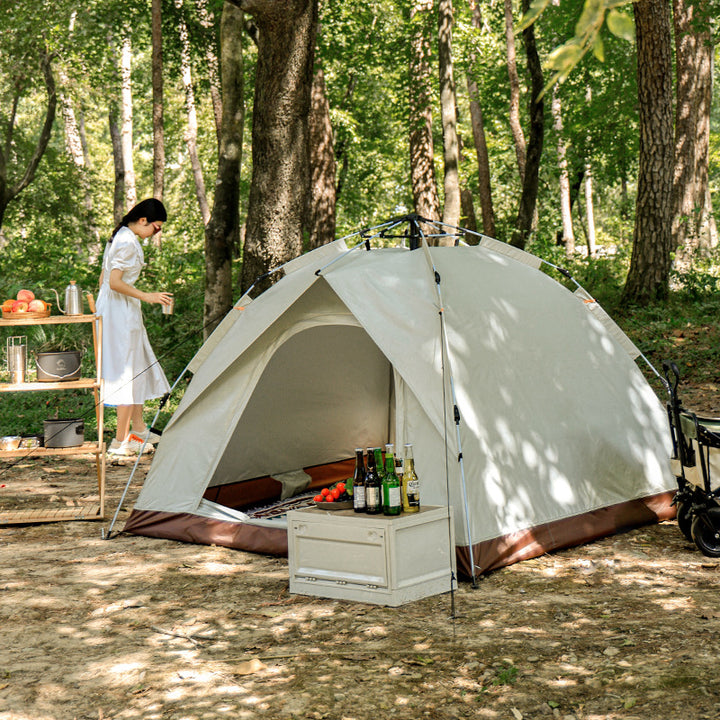 Campingzelt Med Værntett Materiale Og Enkelt Oppsettssystem Skanto