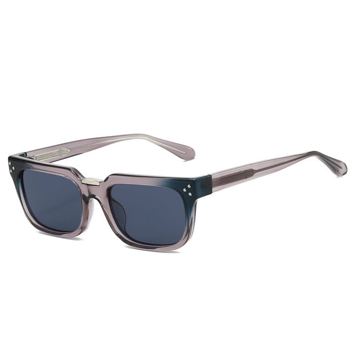 Dame oversized kvadratisk solbrille med luksuriøse aksenter Skanto