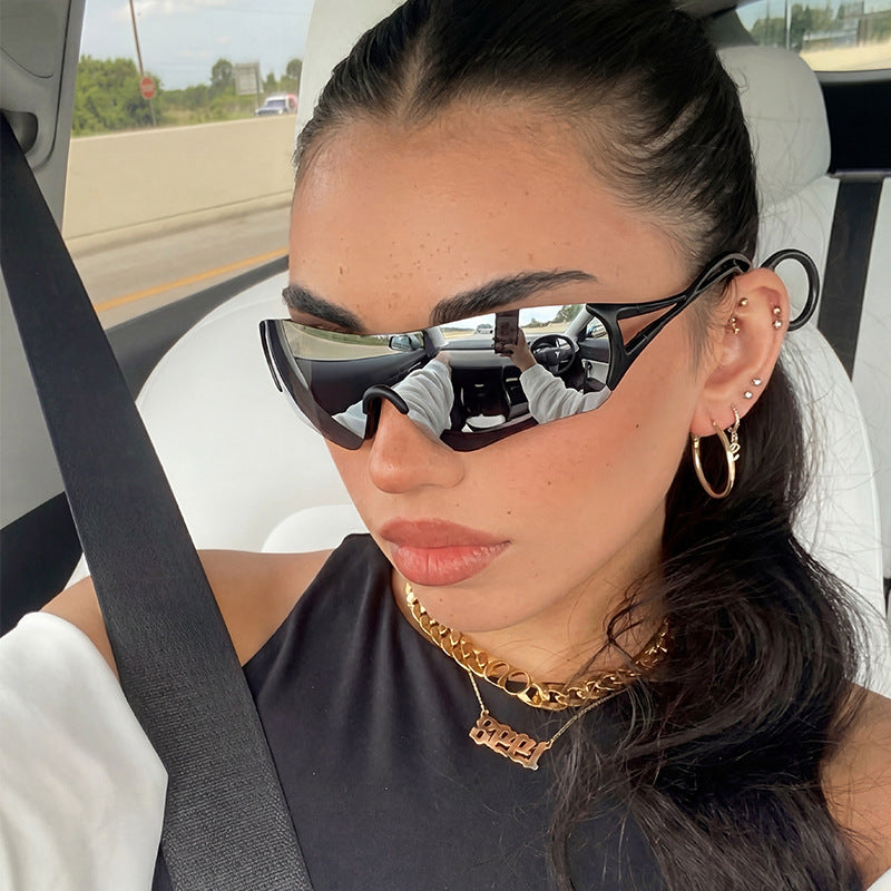 Men's Sports Shield Sunglasses Skanto