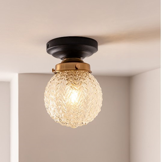 Skanto | Retro Krystall Glass Taklampe