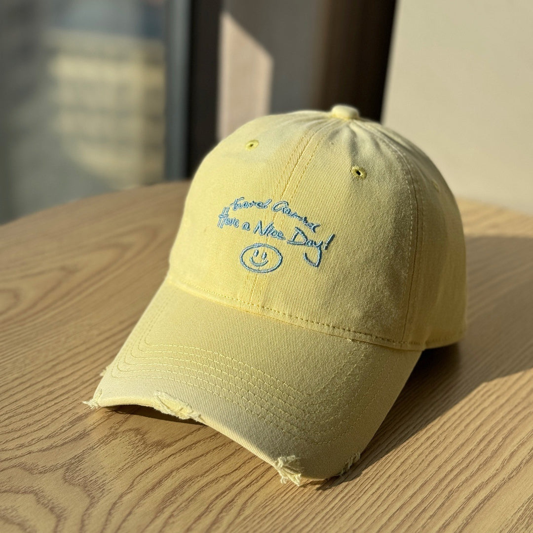 Kvinne Slitt Bomull Baseball Caps Skanto 1784270914