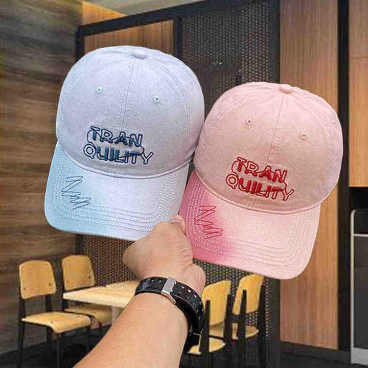 Kvinnenes avslappede broderte baseballcaps Skanto