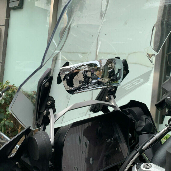 Holographic Wide-Angle Motorcycle Mirror Skanto