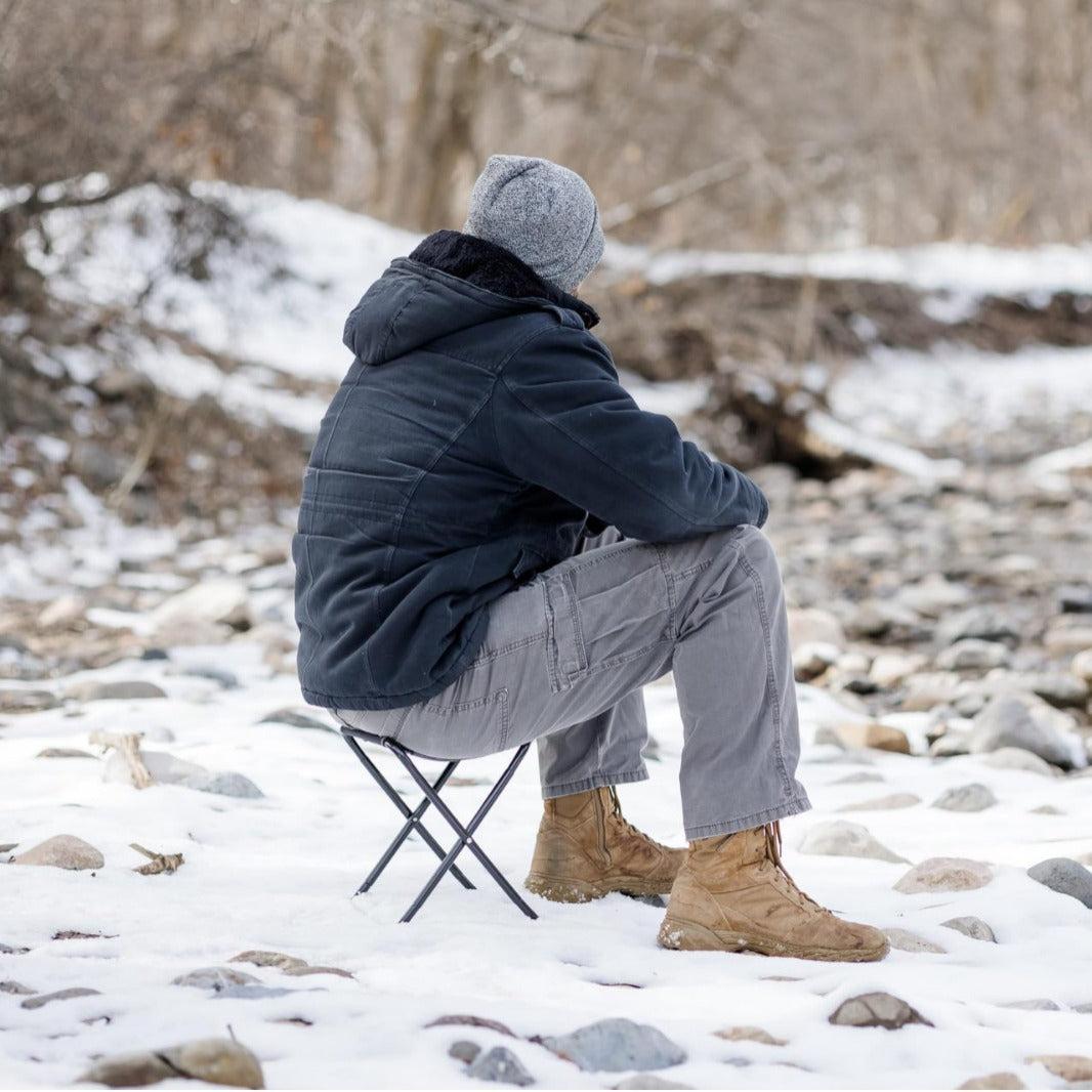 Unisex Sammenleggbar Campingstol med ergonomisk seteflate Skanto