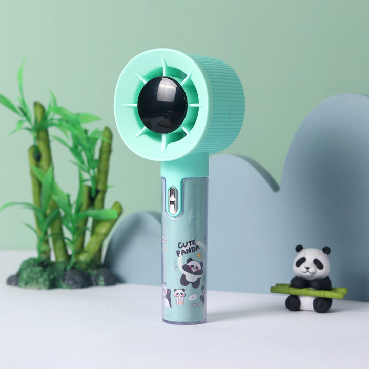 Damer Bærbar Mini Panda Vifte Skanto