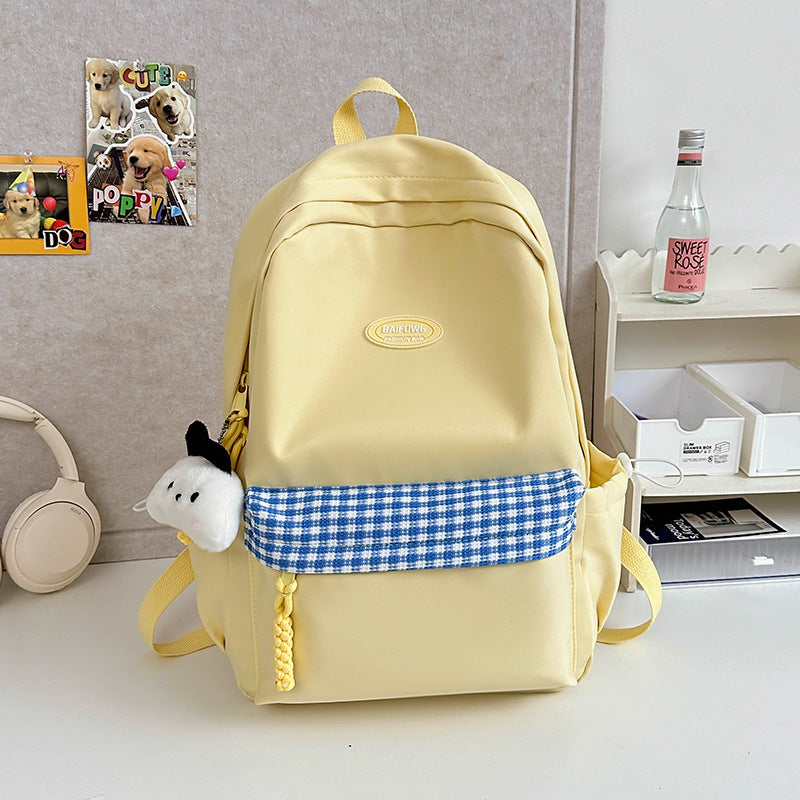 K Casual Multi-Pocket Skole Rygsekk