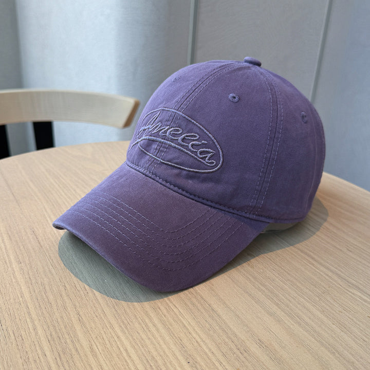Kvinnes broderte logo baseball cap Skanto