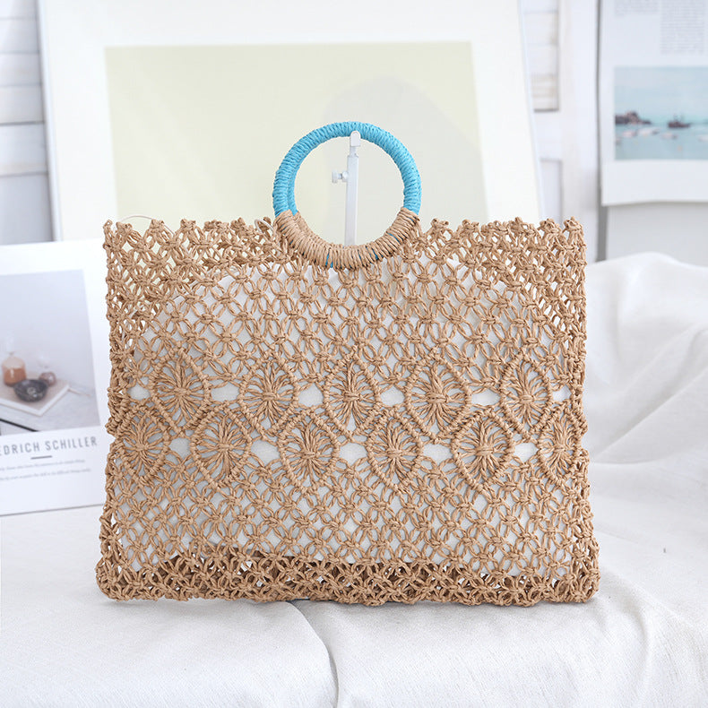 Makramee Shopping Bag med Kunstneriske Design Skanto