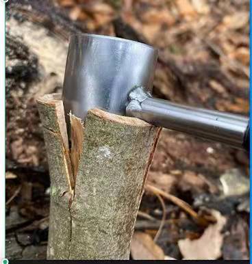 Skanto | SAKER® UPGRADE BUSHCRAFT HÅND DRILL SKYVER