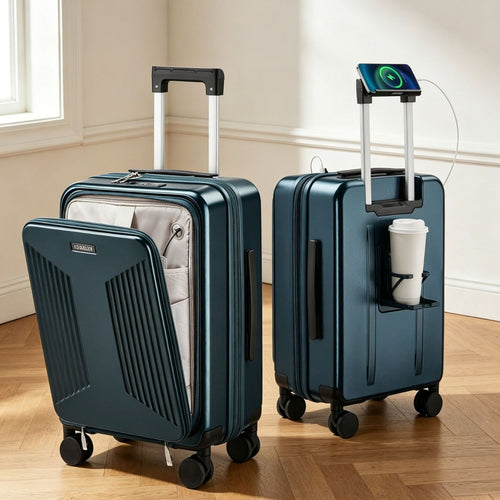 Unisex Smart Charging Hard Shell Trolley Bagasje Skanto