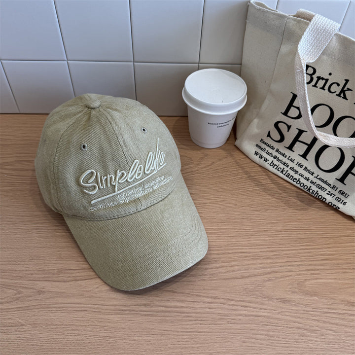 Dame's Casual Myk Stoff Justerbar Baseball Cap Skanto