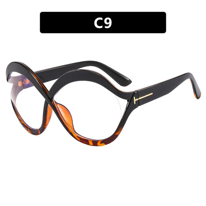 Dame ekstravagant formet solbrille Skanto