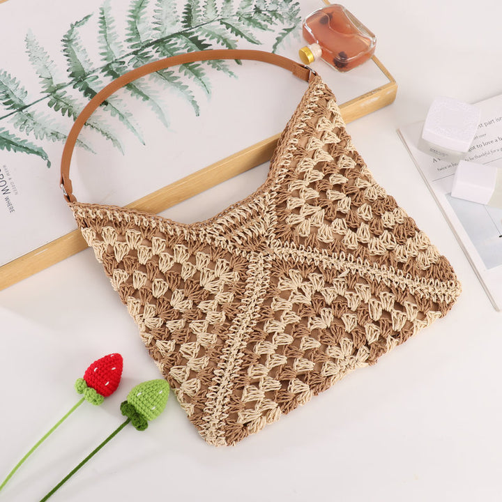 Håndlaget Makramee Crossbody Bag Skanto