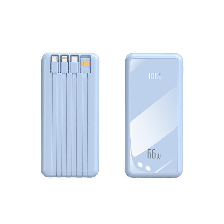 Ultra-slank Powerbank med flere ladealternativer Skanto