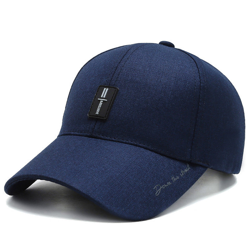 Herre Strukturert Denim Basesball Caps Skanto