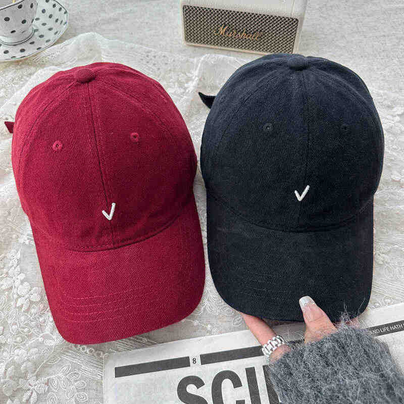 Kvinne Casual Denim Baseball Caps Skanto