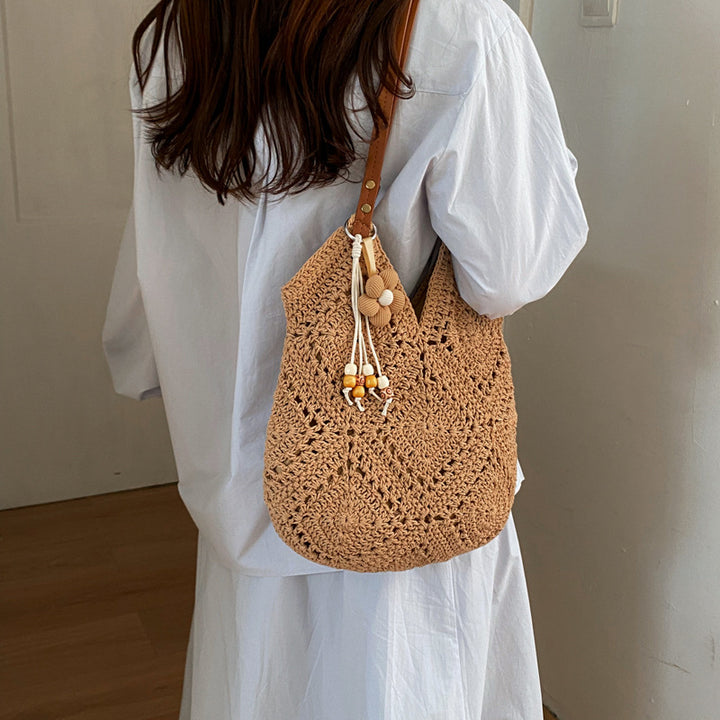 Håndlagd Makramee Shopper Bag Skanto